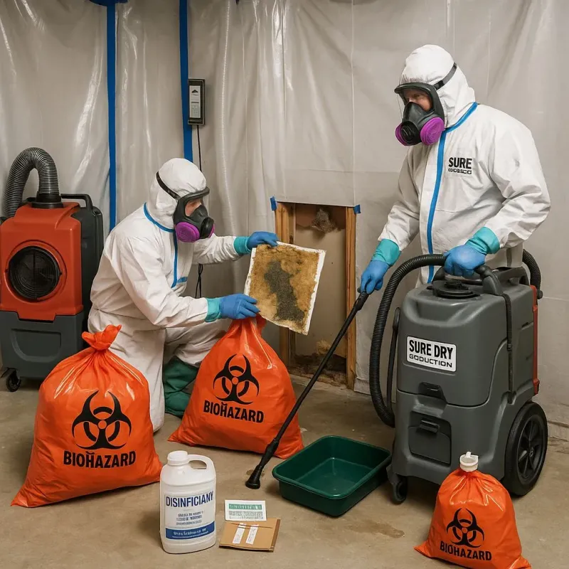Contaminated Water Handling Protocols process in Due West, SC