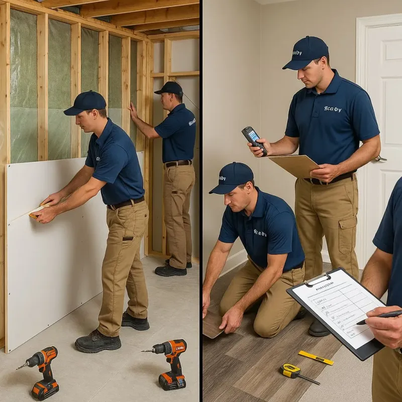 Repairs and Reconstruction process in Due West, SC