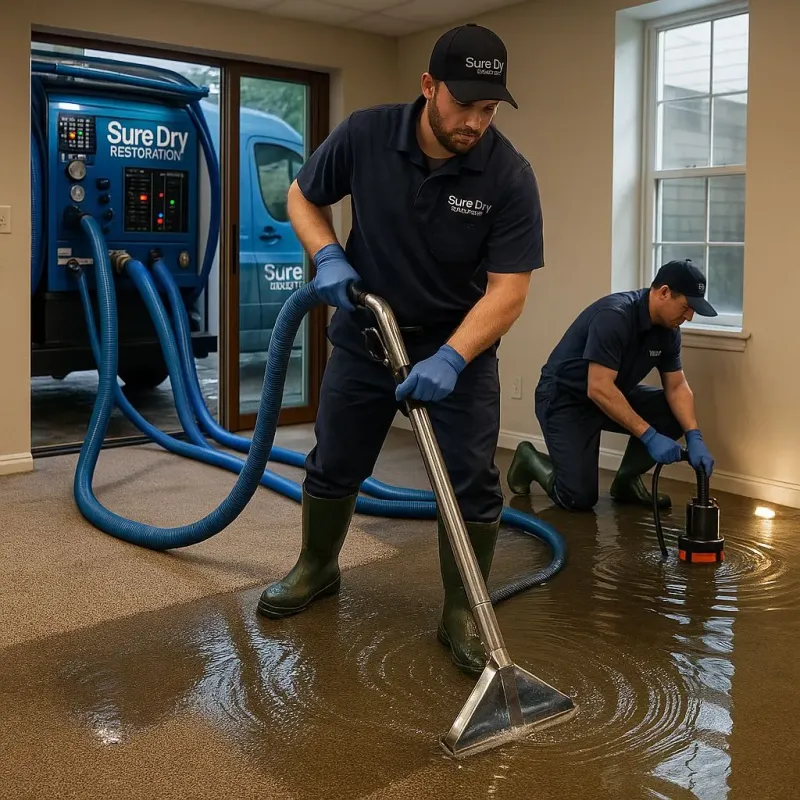 Water Extraction and Removal process in Due West, SC